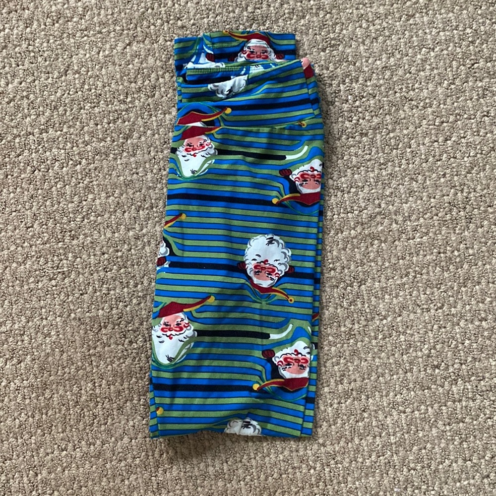 Lularoe Santa leggings